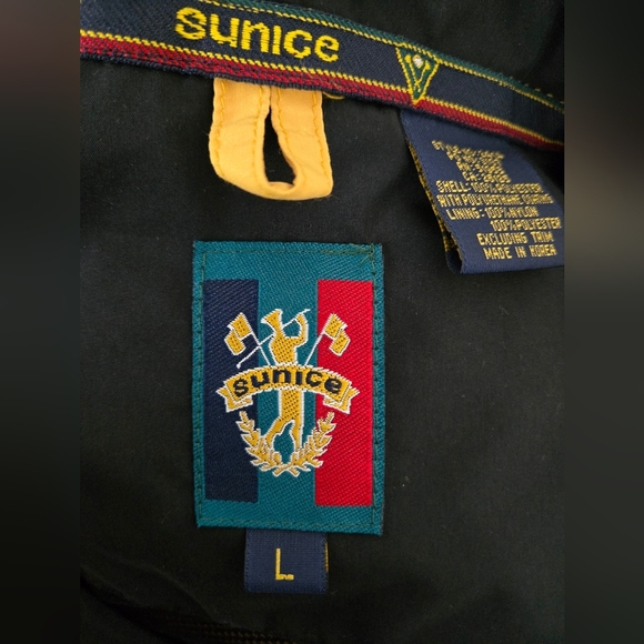 Vintage Sunice Golf Windbreaker Walking 90s Y2K Hiking Halfzip Jacket Size L - Picture 13 of 16